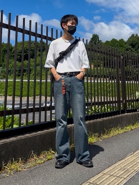 「アイテム（アクセサリー）」を使った、t.koya1さん（メンズ・181cm）の夏コーディネート