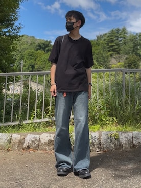 「アイテム（アクセサリー）」を使った、t.koya1さん（メンズ・181cm）の夏コーディネート