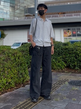 「アイテム（キーケース/キーアクセサリー）」を使った、t.koya1さん（メンズ・181cm）の夏コーディネート