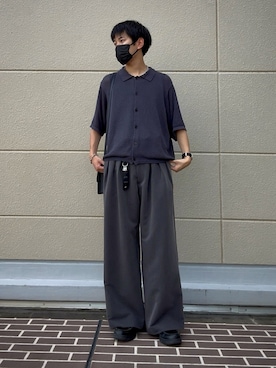 「アイテム（財布/小物）」を使った、t.koya1さん（メンズ・181cm）の秋コーディネート