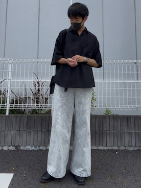 「アイテム（キーケース/キーアクセサリー）」を使った、t.koya1さん（メンズ・181cm）の夏コーディネート