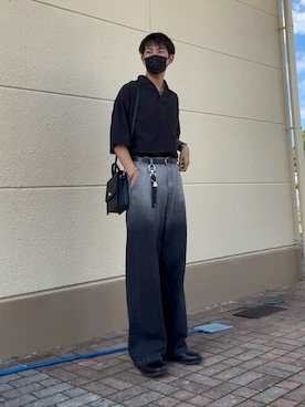 「アイテム（キーケース/キーアクセサリー）」を使った、t.koya1さん（メンズ・181cm）の夏コーディネート