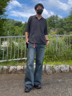 「アイテム（キーケース/キーアクセサリー）」を使った、t.koya1さん（メンズ・181cm）の夏コーディネート
