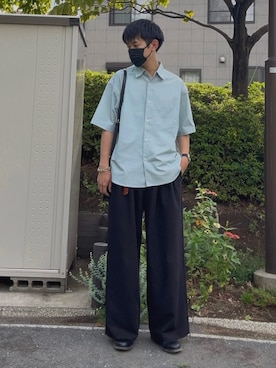「アイテム（キーケース/キーアクセサリー）」を使った、t.koya1さん（メンズ・181cm）の夏コーディネート