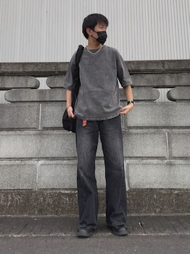 「アイテム（財布/小物）」を使った、t.koya1さん（メンズ・181cm）の夏コーディネート