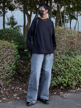 「アイテム（キーケース/キーアクセサリー）」を使った、t.koya1さん（メンズ・181cm）の秋コーディネート