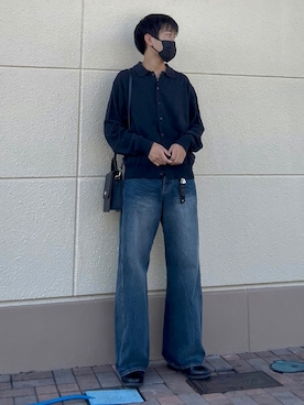 「アイテム（キーケース/キーアクセサリー）」を使った、t.koya1さん（メンズ・181cm）の秋コーディネート