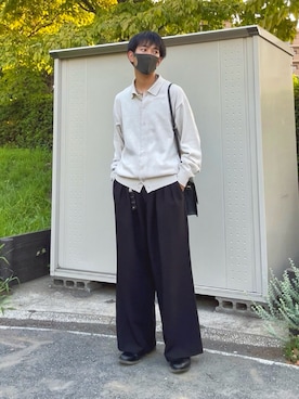 「アイテム（キーケース/キーアクセサリー）」を使った、t.koya1さん（メンズ・181cm）の秋コーディネート