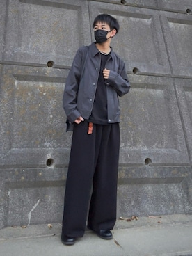 「アイテム（キーケース/キーアクセサリー）」を使った、t.koya1さん（メンズ・181cm）の秋コーディネート