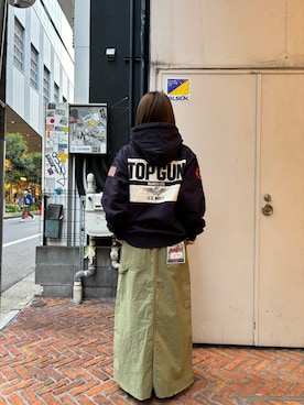 「TOPGUN」｜Momoさん（レディース・153cm）の春コーディネート