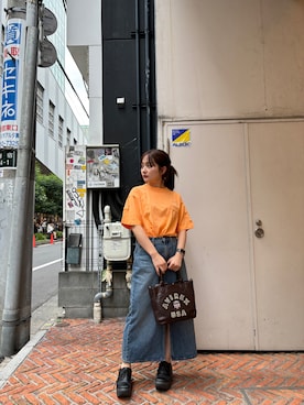Momoさん(レディース・153cm)の夏コーディネート