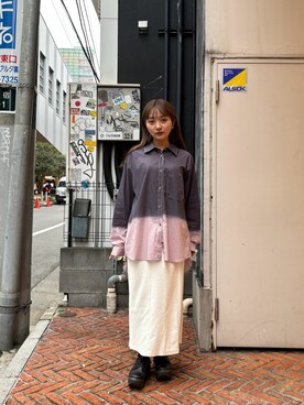 Momoさん（レディース・153cm）の春コーディネート