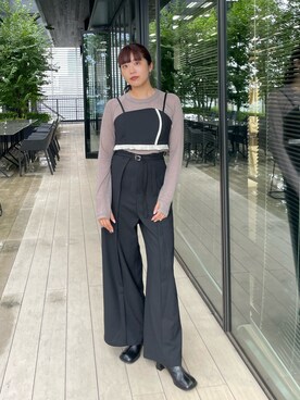 A+TOKYO WOMENS STAFFさん(レディース・160cm)の秋コーディネート