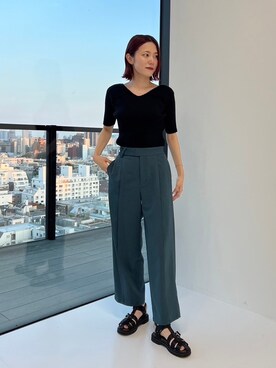 A＋TOKYO WOMENS STAFFさん（レディース・172cm）の夏コーディネート