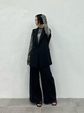 A+TOKYOエープラストーキョー　ベスト A + TOKYOのベストを使った人気ファッションコーディネート - WEAR
