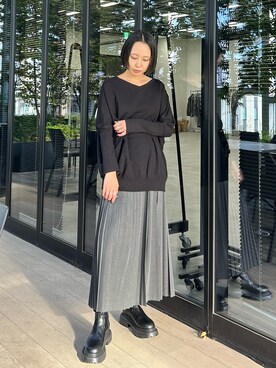 A＋TOKYO WOMENS STAFFさん（レディース・158cm）の秋コーディネート