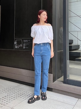 A＋TOKYO WOMENS STAFFさん（レディース・172cm）の夏コーディネート