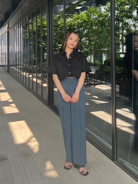 「スボーツミックス」｜A＋TOKYO WOMENS STAFFさん（レディース・158cm）の夏コーディネート