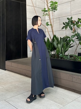 「アクティブ」｜「アイテム（ワンピース）」を使った、A＋TOKYO WOMENS STAFFさん（レディース・158cm）の夏コーディネート