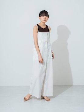 「EVOL(EVOL)」｜「アイテム（サンダル）」を使った、 rinaさん（レディース・166cm）の春コーディネート