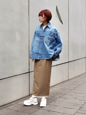  rinaさん（レディース・166cm）の冬コーディネート