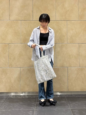 「EVOL(EVOL)」｜「アイテム（パンツ）」を使った、 rinaさん（レディース・166cm）の夏コーディネート