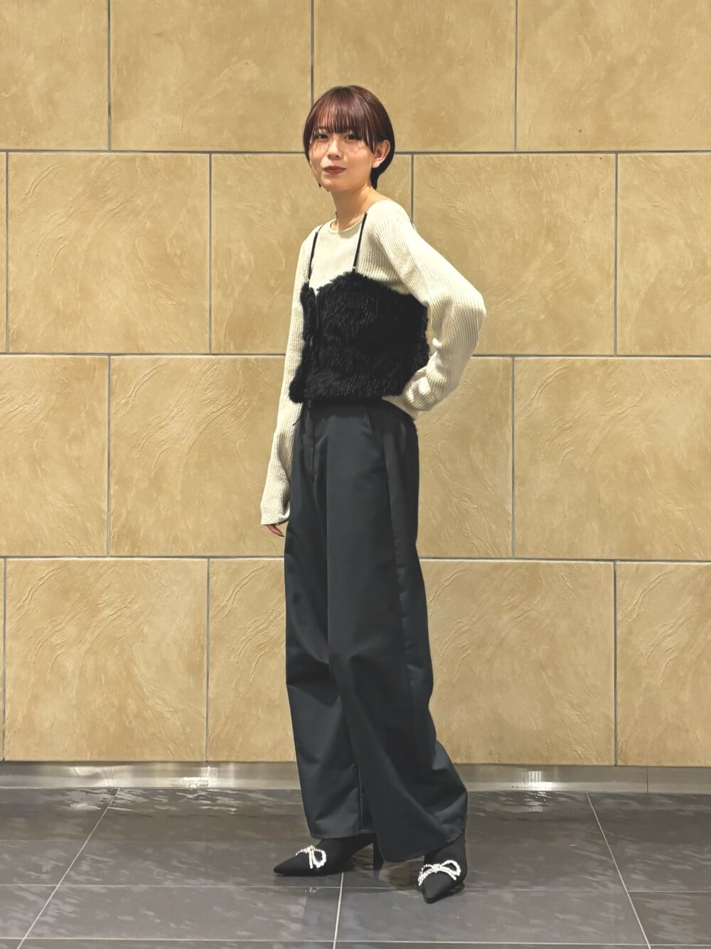 値下げ　COEHNI 2wayバルーンビスチェ ブラック　黒　キャミソール COEHNI 2wayバルーンビスチェ ブラック黒キャミソール