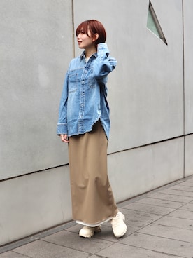  rinaさん（レディース・166cm）の冬コーディネート