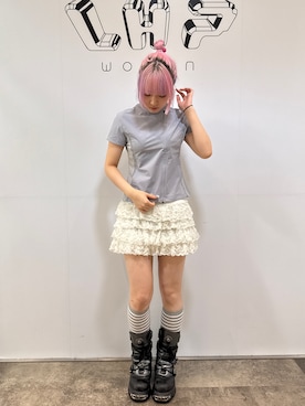 「NewRock」｜misakiさん（レディース・161cm）の夏コーディネート