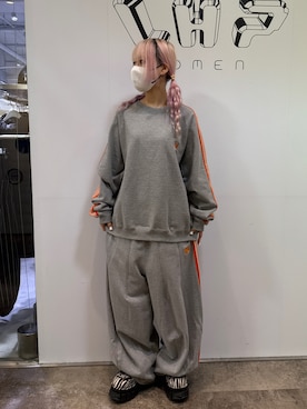 「Needles（ニードルス）のアイテム」を使った、misakiさん（レディース・160cm）の冬コーディネート