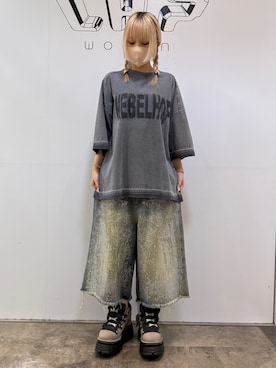「DANKE SCHON（ダンケシェーン）のアイテム」を使った、misakiさん（レディース・160cm）の春コーディネート