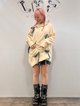 「NewRock」｜misakiさん（レディース・161cm）の夏コーディネート