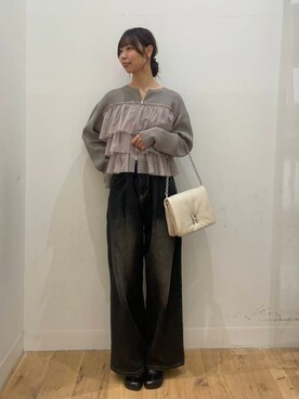 みあさん（レディース・160cm）の秋コーディネート