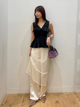 みあさん（レディース・160cm）の夏コーディネート