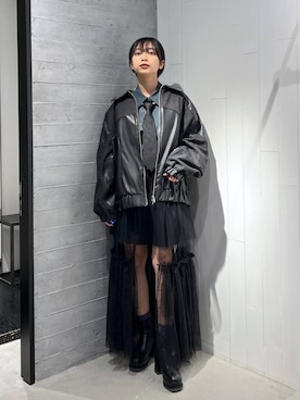 「アイテム（フォーマルスーツ/小物）」を使った、ｵｶﾞちゃんさん（レディース・154cm）の秋コーディネート