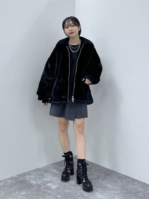 コンパクトファーブルゾン(HARE)（ブルゾン）｜HARE（ハレ）の