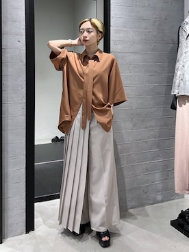 オガちゃんさん（レディース・154cm）の春コーディネート