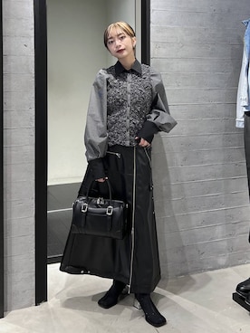 「HARE（ハレ）のアイテム（トップス）」を使った、ｵｶﾞちゃんさん（レディース・154cm）の冬コーディネート