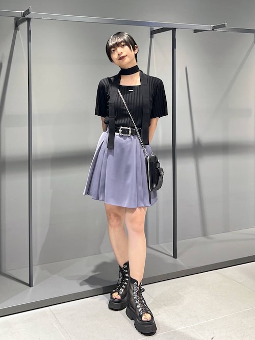 HARE トロミプリーツスカパン SETUP対応 LADIES セール】トロミパートプリーツスカパン(HARE)（その他パンツ
