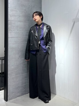 「アイテム（フォーマルスーツ/小物）」を使った、ｵｶﾞちゃんさん（レディース・154cm）の秋コーディネート