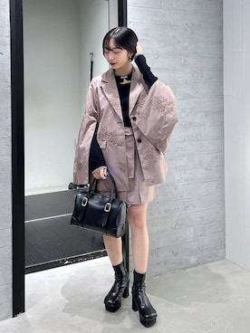 オガちゃんさん(レディース・154cm)の冬コーディネート