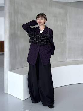 「HARE（ハレ）のアイテム（ジャケット/アウター）」を使った、オガちゃんさん（レディース・154cm）の夏コーディネート
