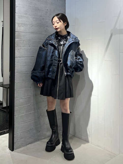 セール】2WAYエアサーマルジャガードブルゾン(HARE)（ブルゾン）｜HARE