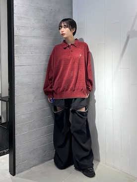 「アイテム（ポロシャツ）」を使った、ｵｶﾞちゃんさん（レディース・154cm）の秋コーディネート