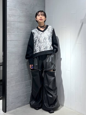 「アイテム（カーゴパンツ）」を使った、ｵｶﾞちゃんさん（レディース・154cm・20代）の秋コーディネート