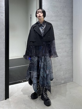 「HARE（ハレ）のアイテム（スカート）」を使った、ｵｶﾞちゃんさん（レディース・154cm）の冬コーディネート