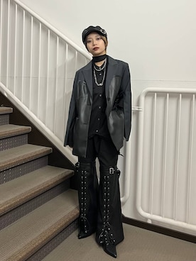 ｵｶﾞちゃんさん（レディース・154cm）の春コーディネート