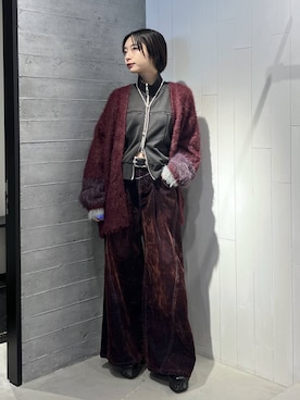 「HARE（ハレ）のアイテム（ベルト）」を使った、ｵｶﾞちゃんさん（レディース・154cm）の秋コーディネート