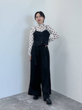 「アイテム（その他トップス）」を使った、ｵｶﾞちゃんさん（レディース・154cm・20代）の夏コーディネート