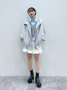 オガちゃんさん(レディース・154cm)の冬コーディネート